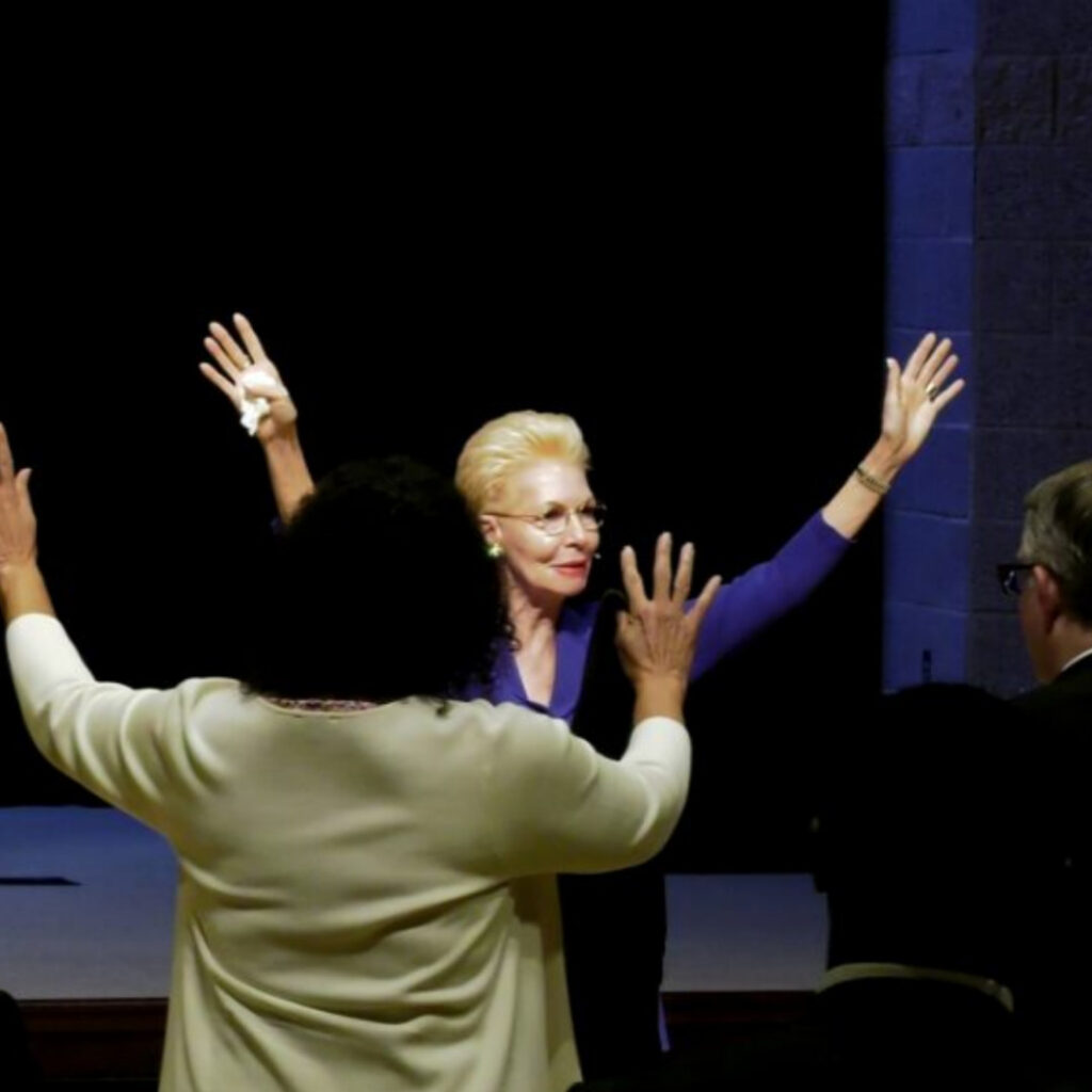Pastor Cheryl S Jackson Hands Up
