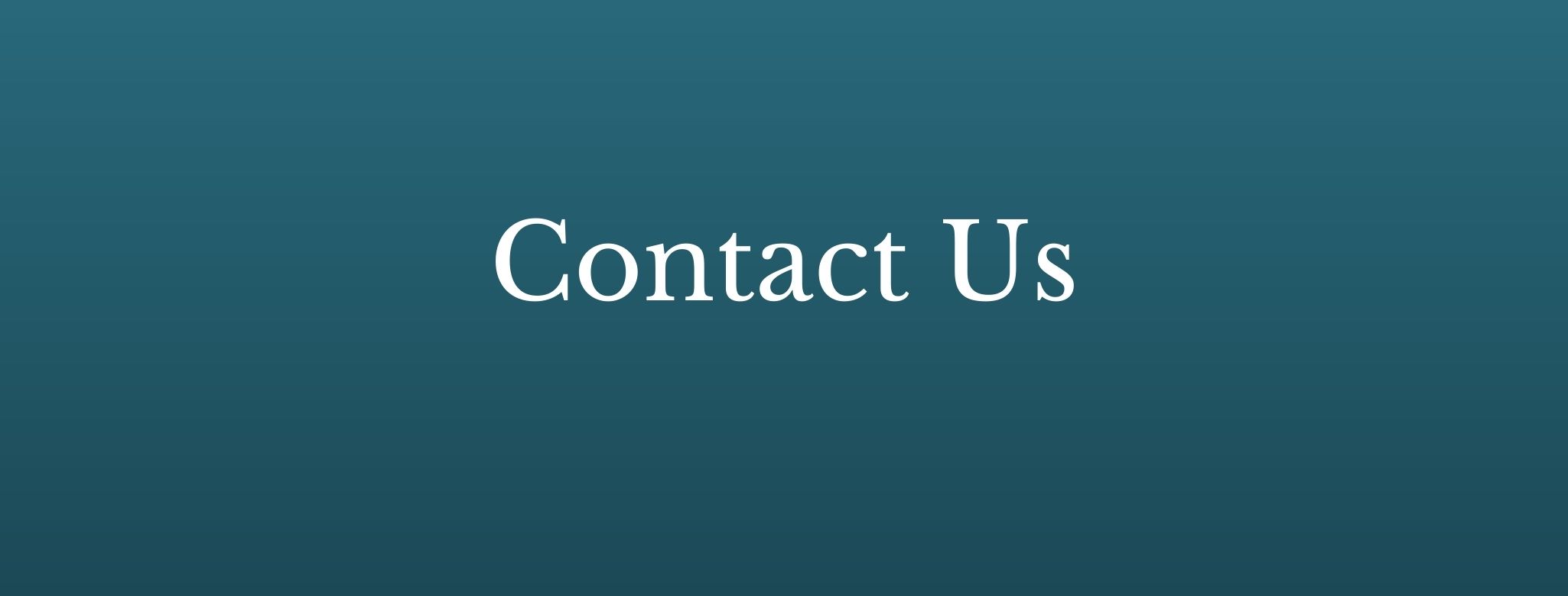Contact Us Banner Image Teal Background